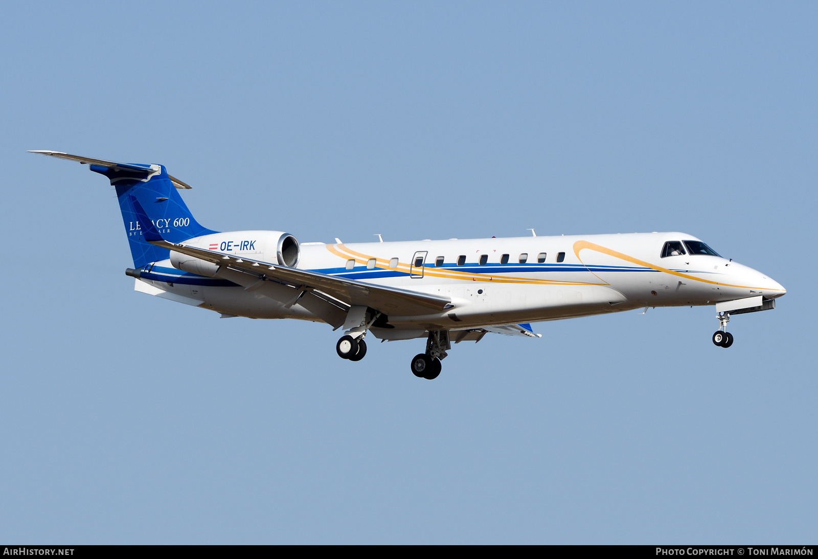 Aircraft Photo of OE-IRK | Embraer Legacy 600 (EMB-135BJ) | AirHistory.net #469741