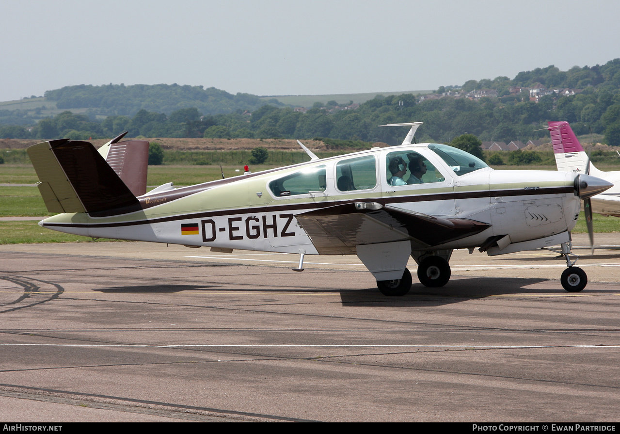 Aircraft Photo of D-EGHZ | Beech V35B Bonanza | AirHistory.net #469750