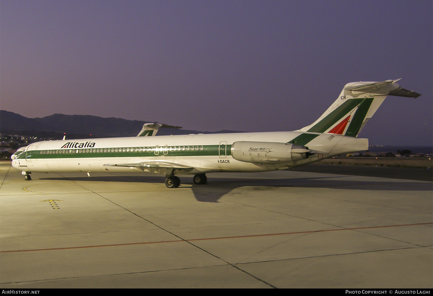 Aircraft Photo of I-DACR | McDonnell Douglas MD-82 (DC-9-82) | Alitalia | AirHistory.net #469775