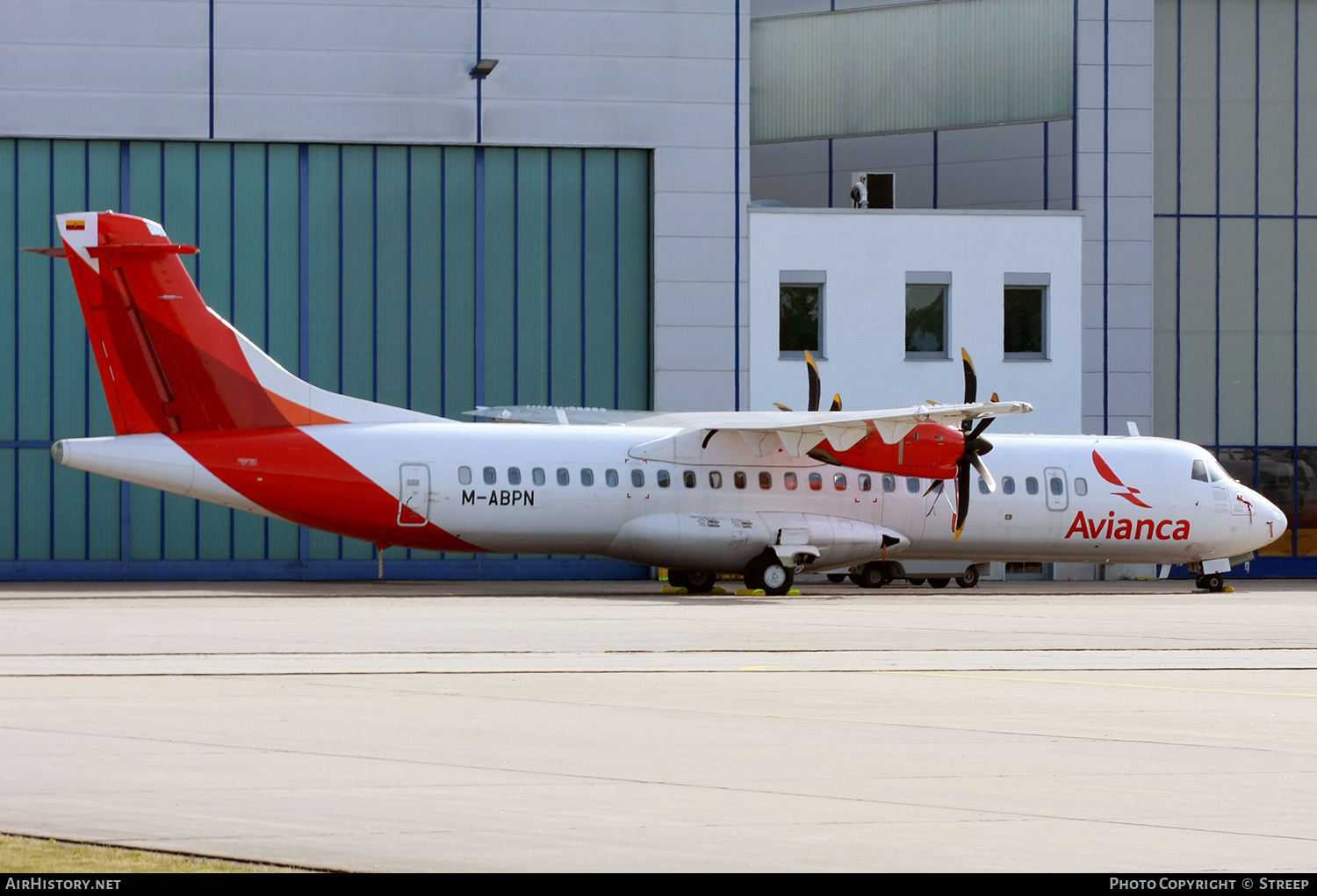 Aircraft Photo of M-ABPN | ATR ATR-72-600 (ATR-72-212A) | Avianca | AirHistory.net #469786