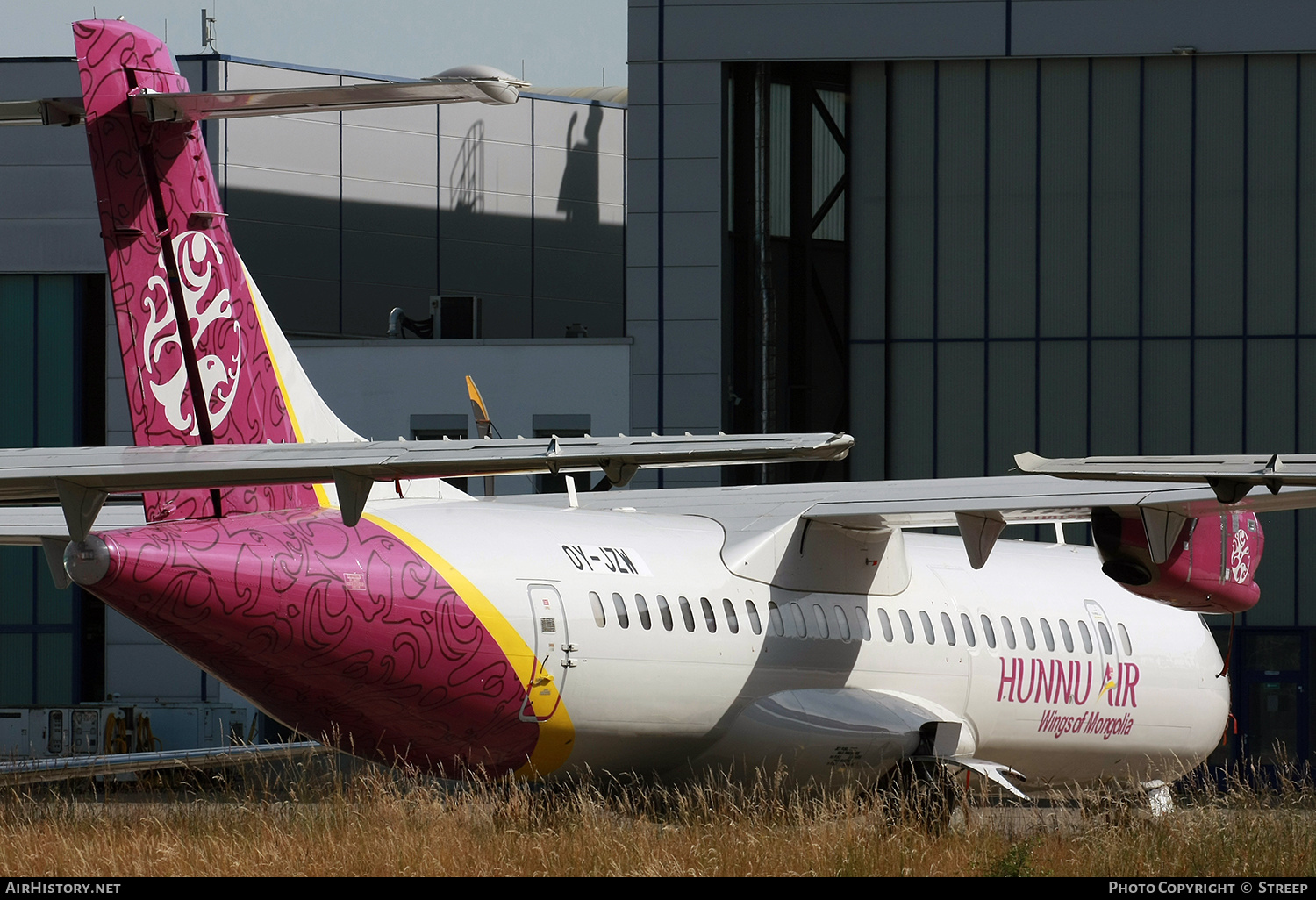 Aircraft Photo of OY-JZW | ATR ATR-72-500 (ATR-72-212A) | Hunnu Air | AirHistory.net #469807