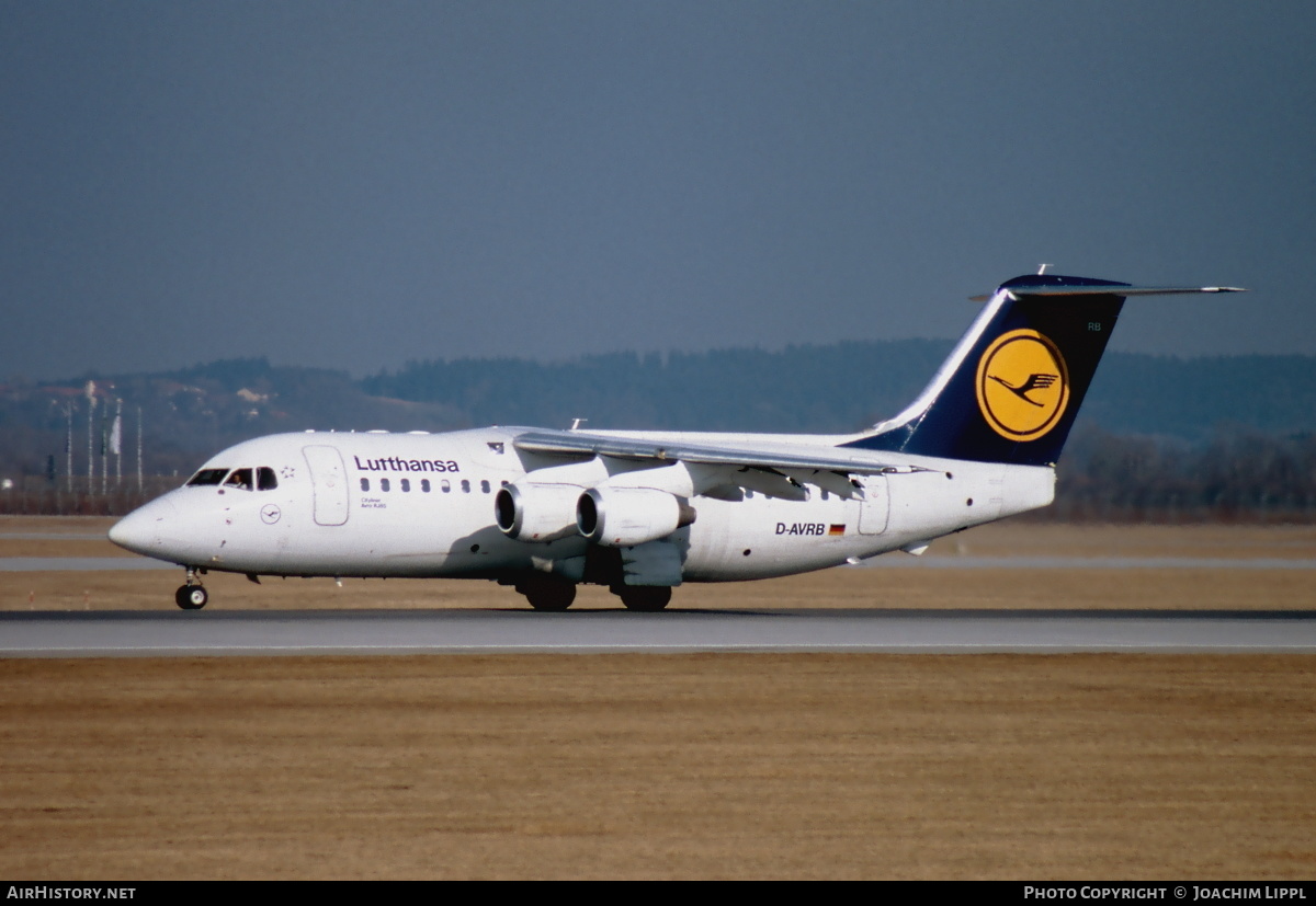 Aircraft Photo of D-AVRB | British Aerospace Avro 146-RJ85 | Lufthansa | AirHistory.net #469816