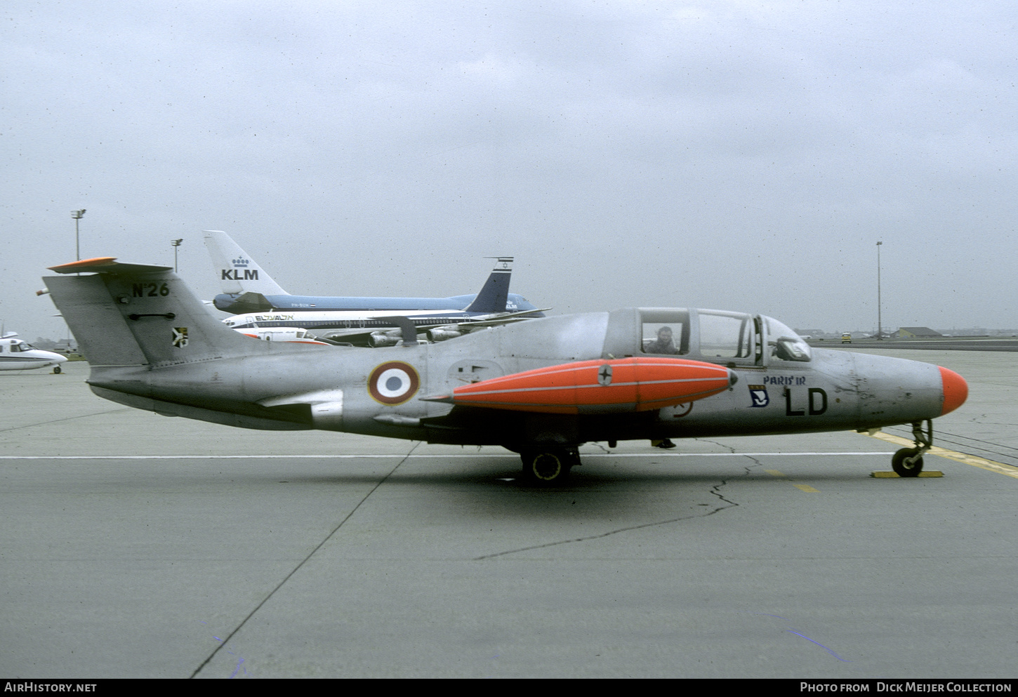 Aircraft Photo of 26 | Morane-Saulnier MS-760 Paris IR | France - Air Force | AirHistory.net #469822
