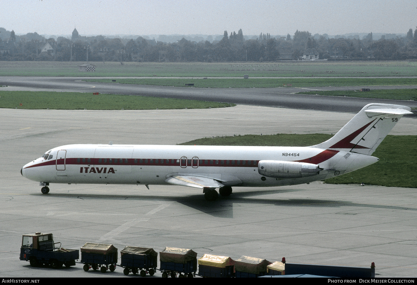 Aircraft Photo of N94454 | McDonnell Douglas DC-9-33RC | Itavia | AirHistory.net #469823