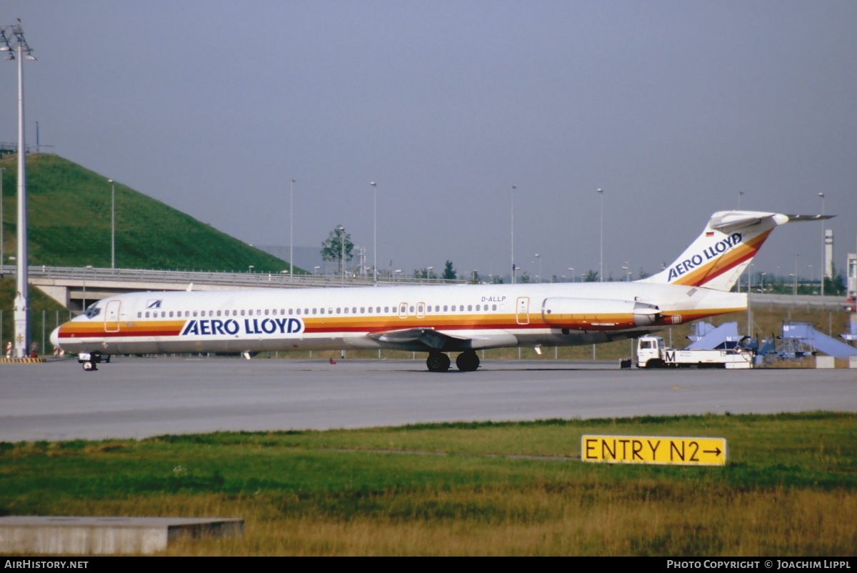 Aircraft Photo of D-ALLP | McDonnell Douglas MD-83 (DC-9-83) | Aero Lloyd | AirHistory.net #469824