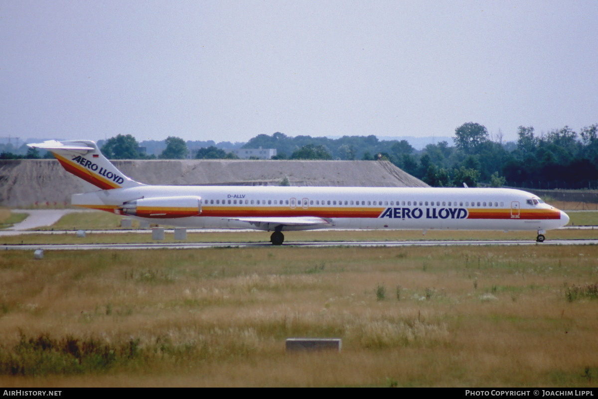 Aircraft Photo of D-ALLV | McDonnell Douglas MD-83 (DC-9-83) | Aero Lloyd | AirHistory.net #469827