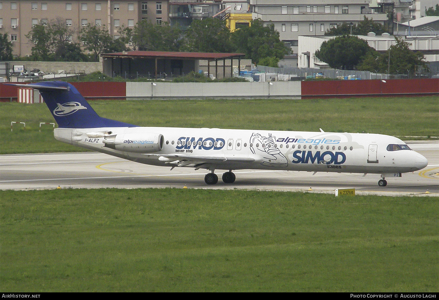 Aircraft Photo of I-ALPZ | Fokker 100 (F28-0100) | Alpi Eagles | AirHistory.net #469828