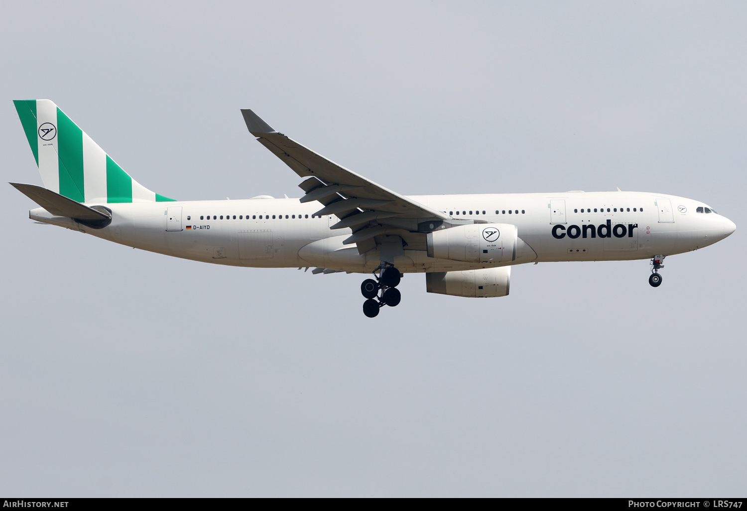 Aircraft Photo of D-AIYD | Airbus A330-243 | Condor Flugdienst | AirHistory.net #469829