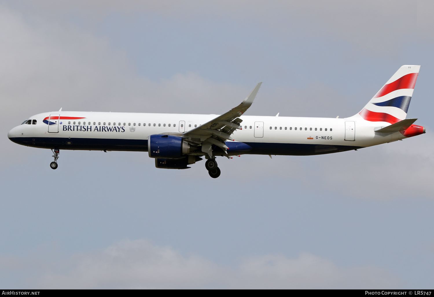 Aircraft Photo of G-NEOS | Airbus A321-251NX | British Airways | AirHistory.net #469840