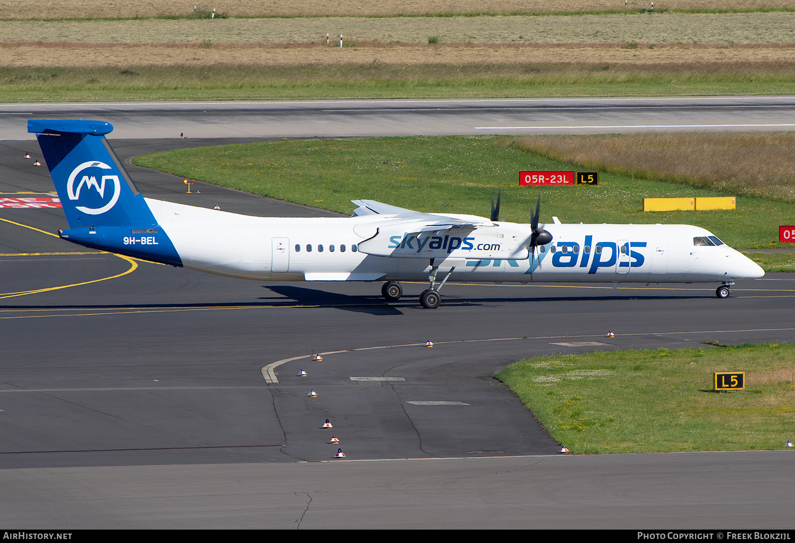 Aircraft Photo of 9H-BEL | Bombardier DHC-8-402 Dash 8 | SkyAlps | AirHistory.net #469846