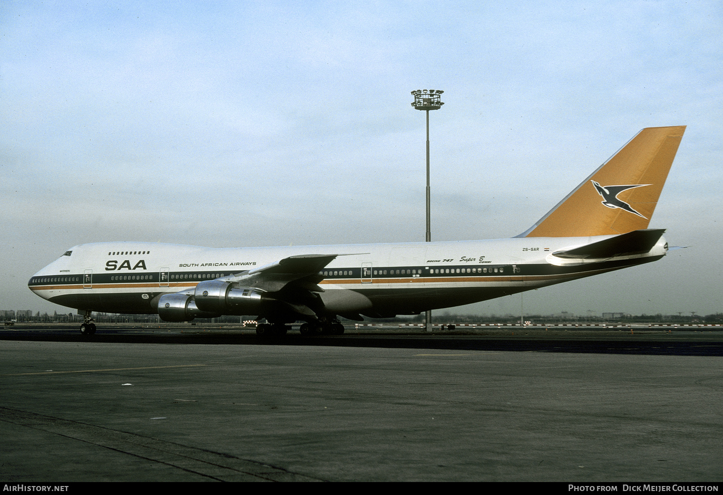 Aircraft Photo of ZS-SAR | Boeing 747-244BM | South African Airways - Suid-Afrikaanse Lugdiens | AirHistory.net #469848