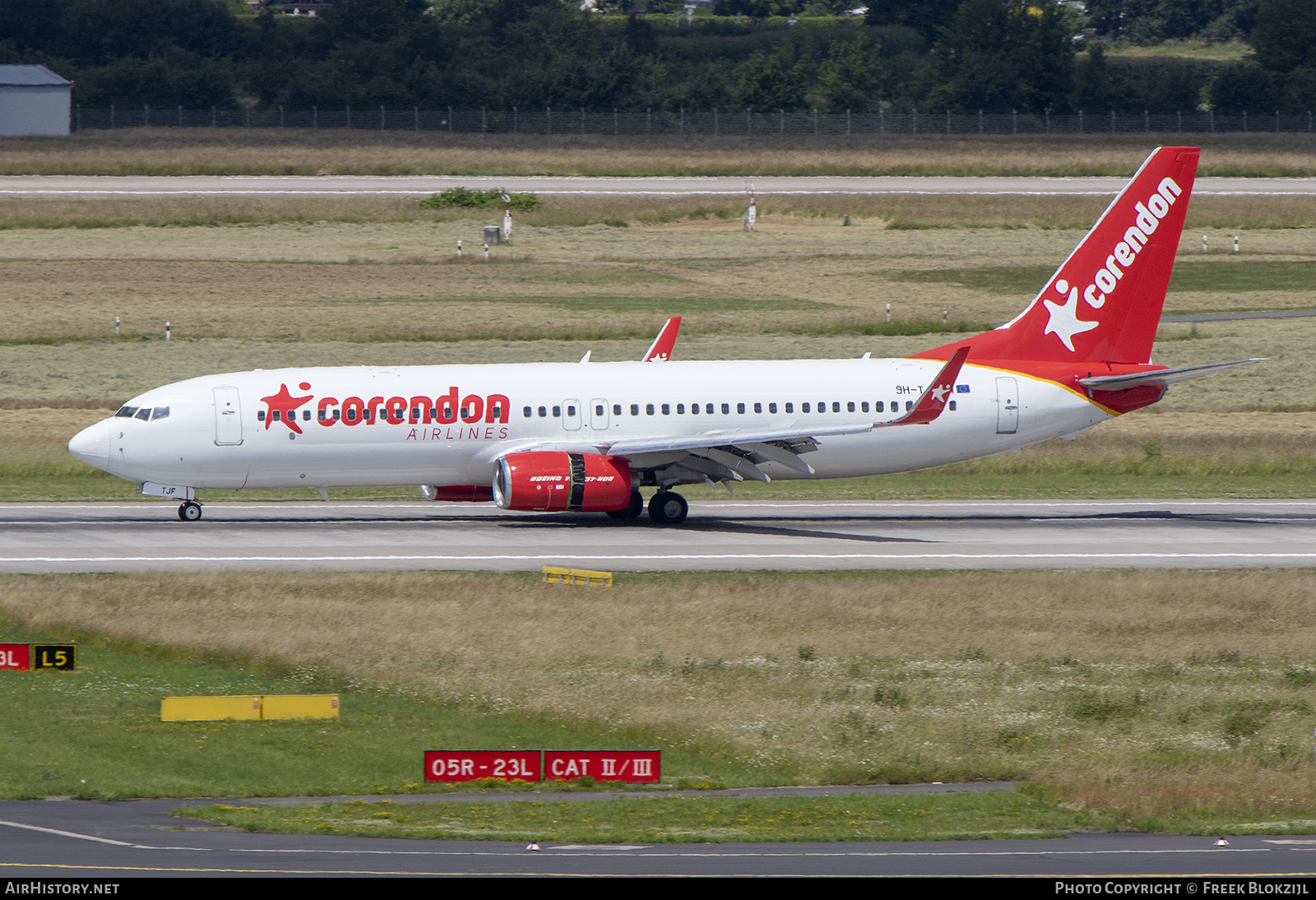 Aircraft Photo of 9H-TJF | Boeing 737-85R | Corendon Airlines | AirHistory.net #469858