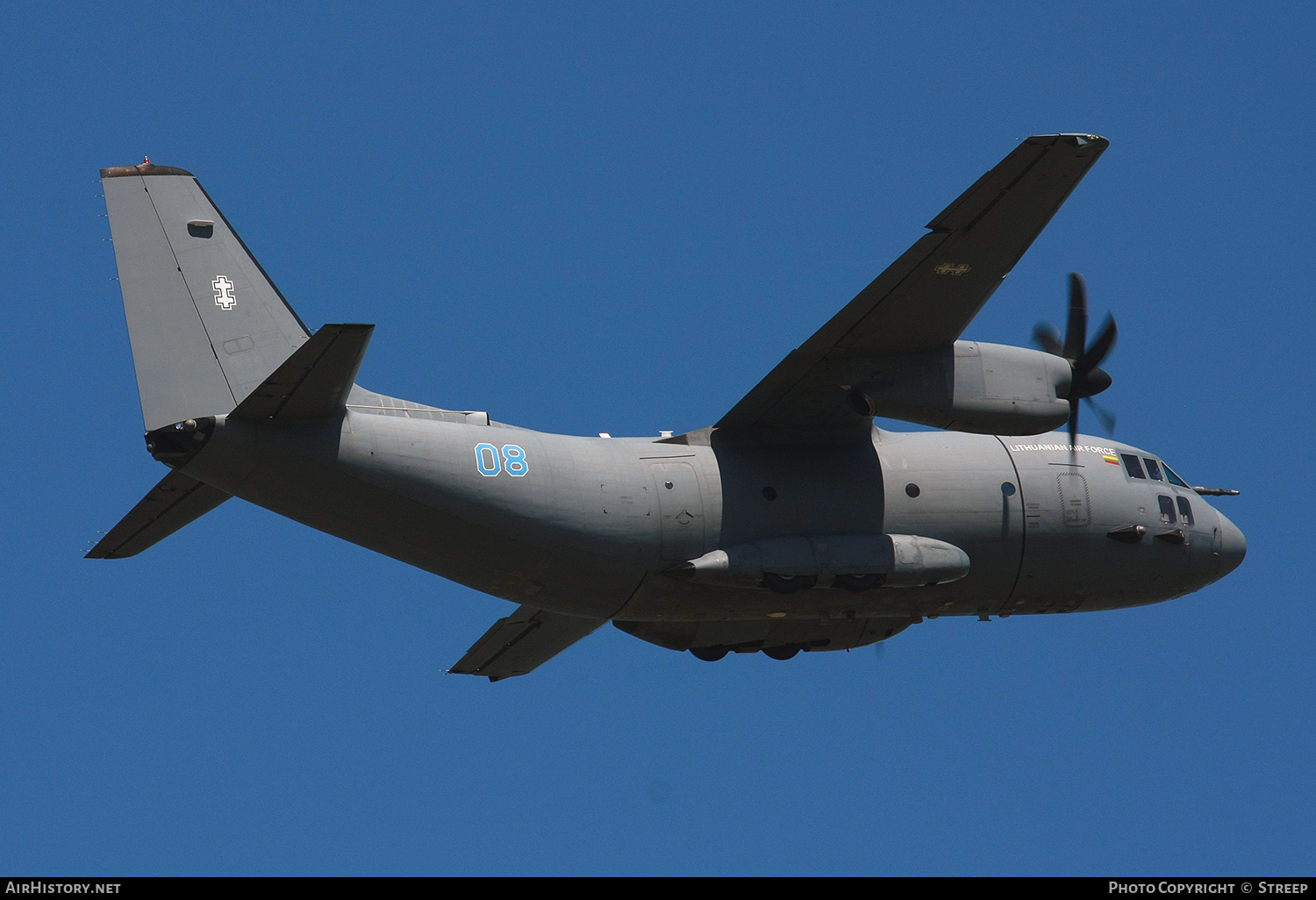 Aircraft Photo of 08 | Alenia C-27J Spartan | Lithuania - Air Force | AirHistory.net #469861