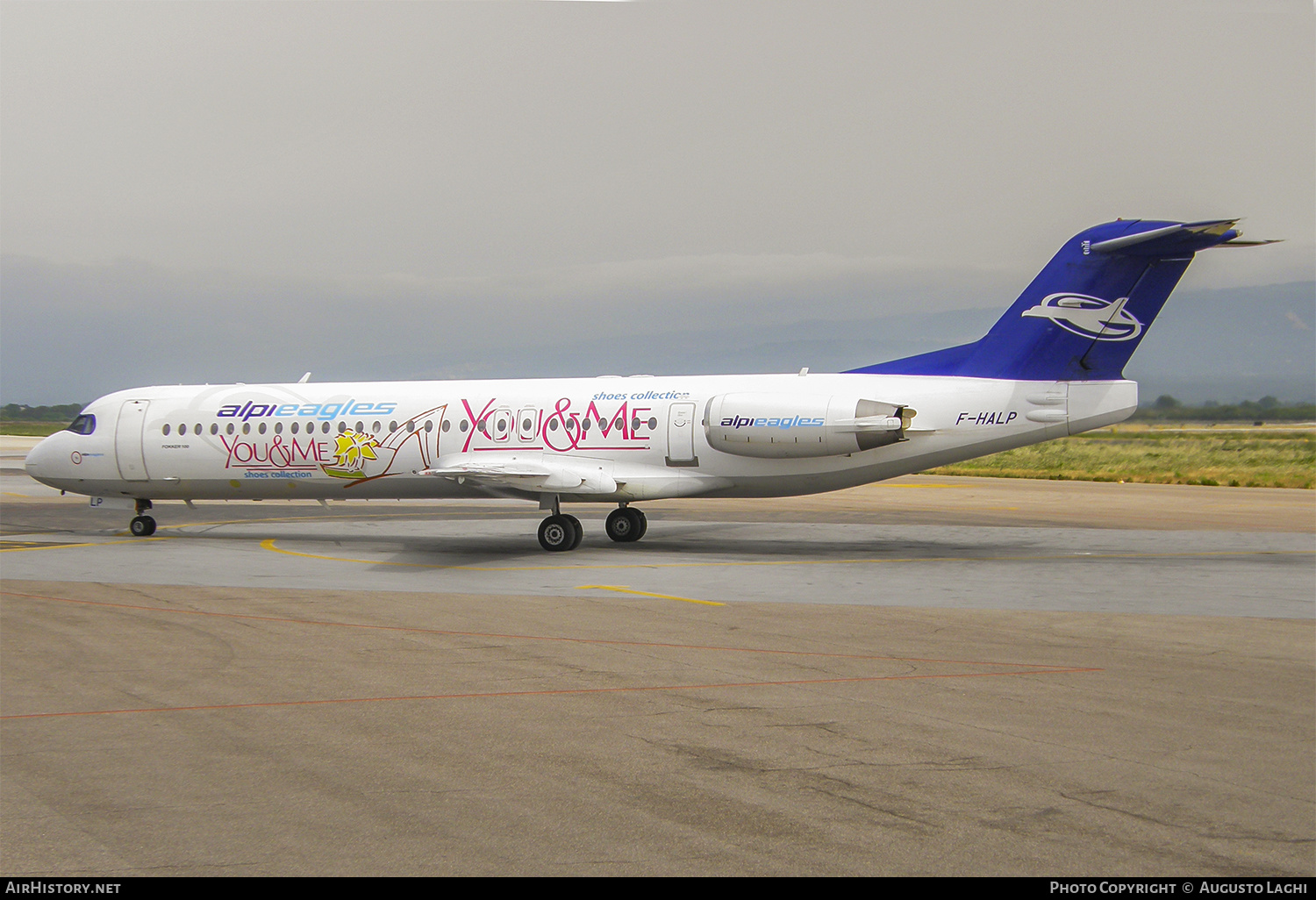 Aircraft Photo of F-HALP | Fokker 100 (F28-0100) | Alpi Eagles | AirHistory.net #469864