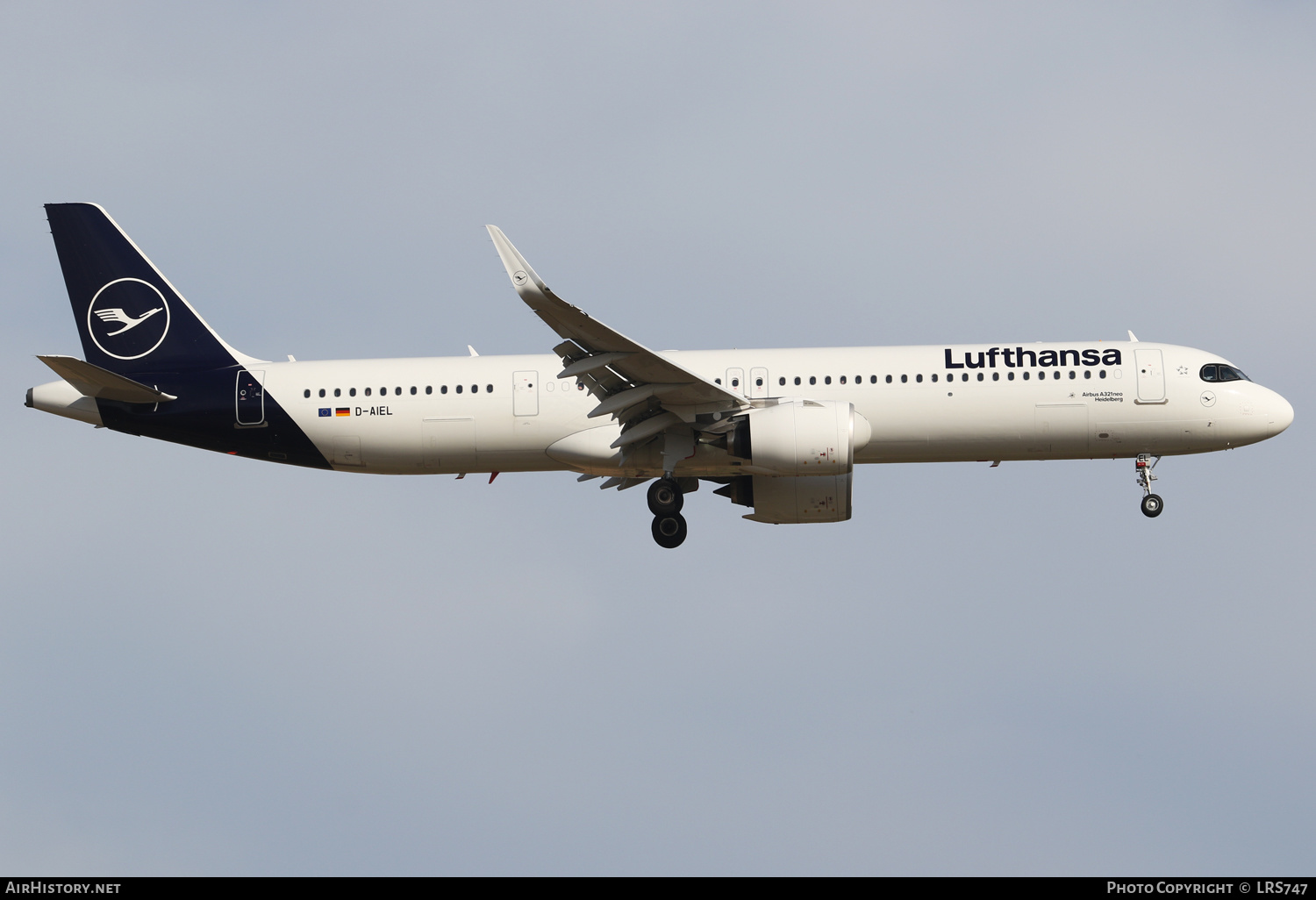 Aircraft Photo of D-AIEL | Airbus A321-271NX | Lufthansa | AirHistory.net #469888