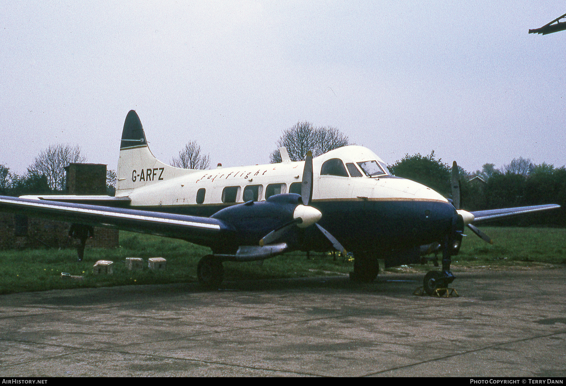 Aircraft Photo of G-ARFZ | De Havilland D.H. 104 Dove 8 | Fairflight | AirHistory.net #469896