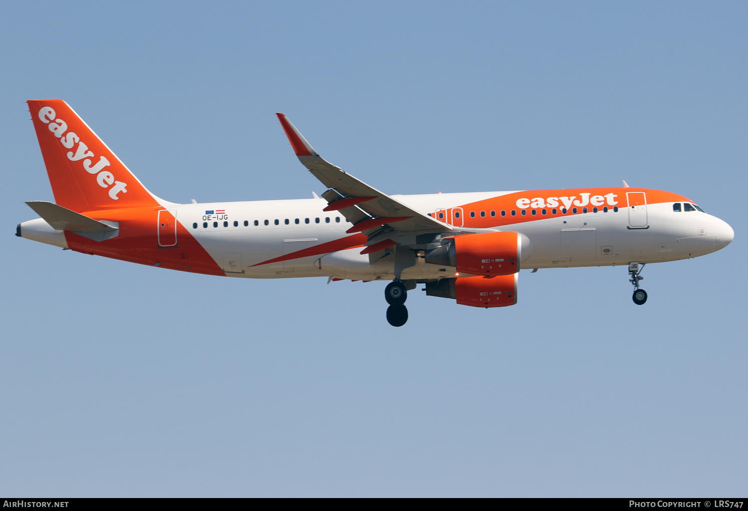 Aircraft Photo of OE-IJG | Airbus A320-214 | EasyJet | AirHistory.net #469924