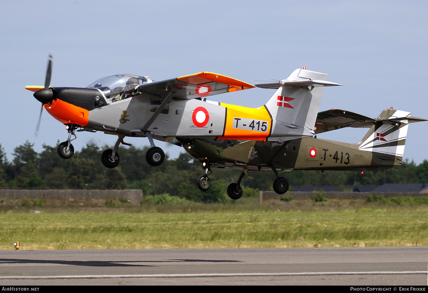 Aircraft Photo of T-415 | Saab T-17 Supporter | Denmark - Air Force | AirHistory.net #469931
