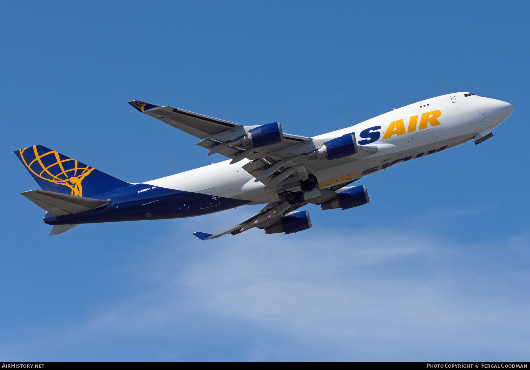 Aircraft Photo of N450PA | Boeing 747-46NF/SCD | Atlas Air | AirHistory.net #469935