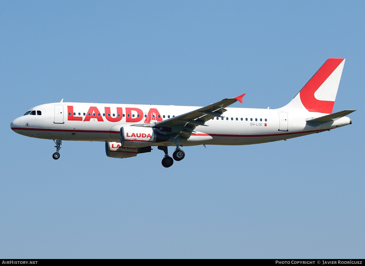 Aircraft Photo of 9H-LOI | Airbus A320-214 | Lauda | AirHistory.net #469949