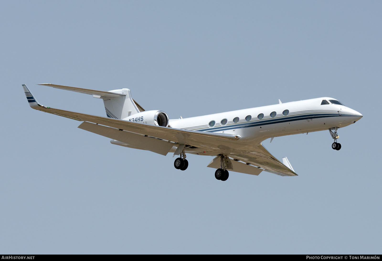 Aircraft Photo of N34HS | Gulfstream Aerospace G-V-SP Gulfstream G550 | AirHistory.net #469988