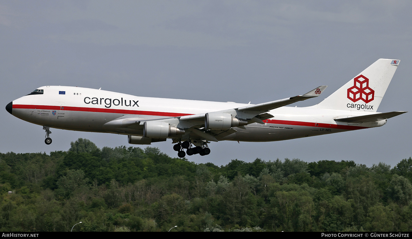 Aircraft Photo of LX-NCL | Boeing 747-4EVF/ER | Cargolux | AirHistory.net #469997
