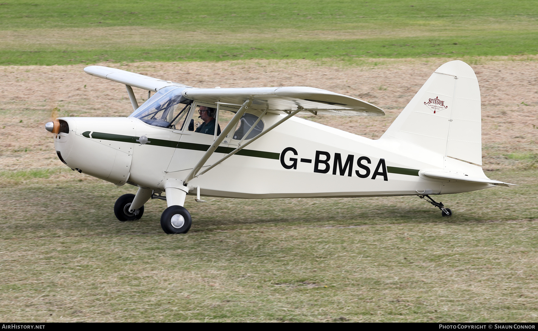 Aircraft Photo of G-BMSA | Stinson HW-75 | AirHistory.net #470004