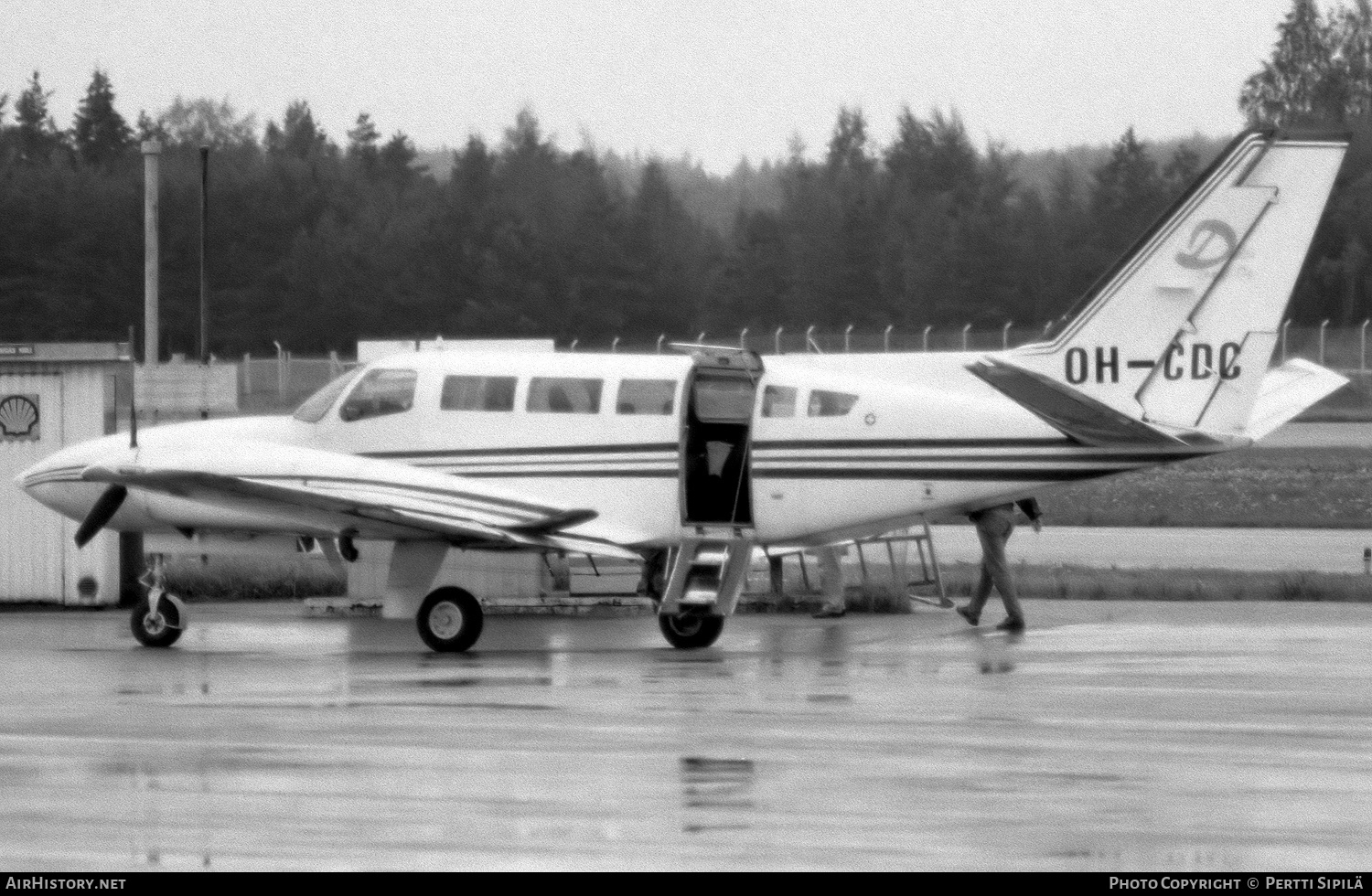 Aircraft Photo of OH-CDC | Cessna 404 Titan II | Deltacraft | AirHistory.net #470010