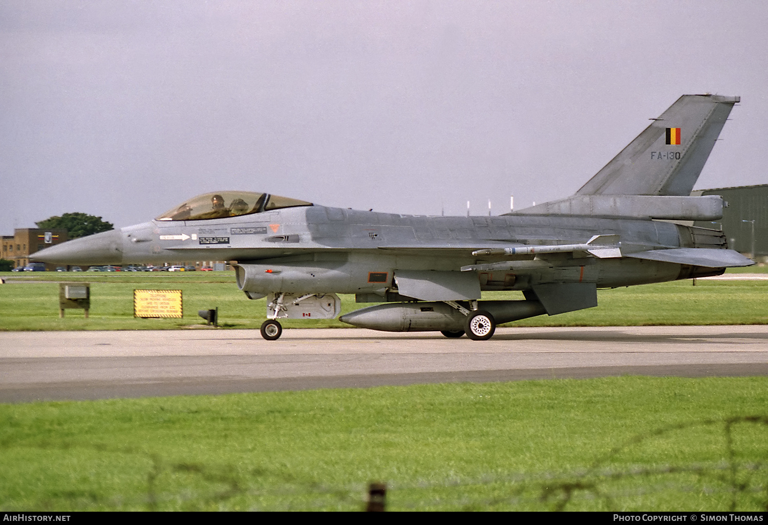 Aircraft Photo of FA-130 | General Dynamics F-16A Fighting Falcon | Belgium - Air Force | AirHistory.net #470020