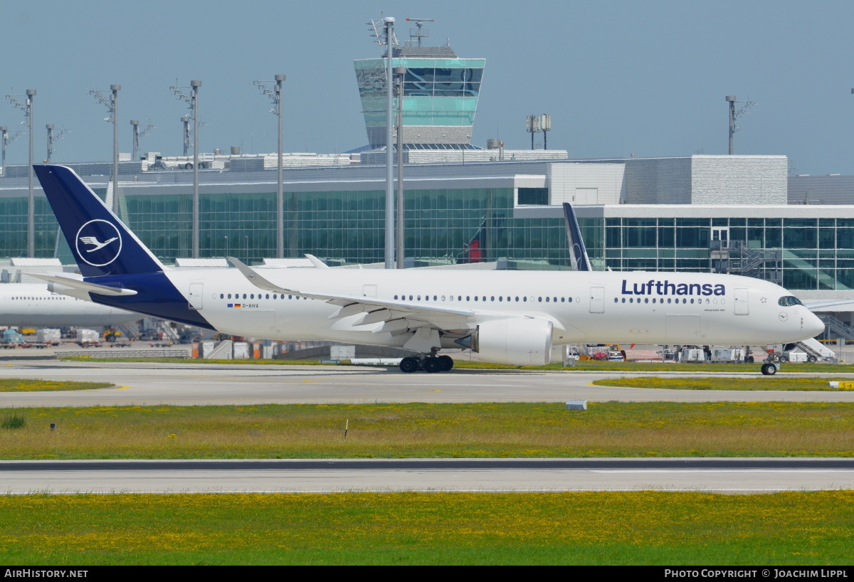 Aircraft Photo of D-AIVA | Airbus A350-941 | Lufthansa | AirHistory.net #470032