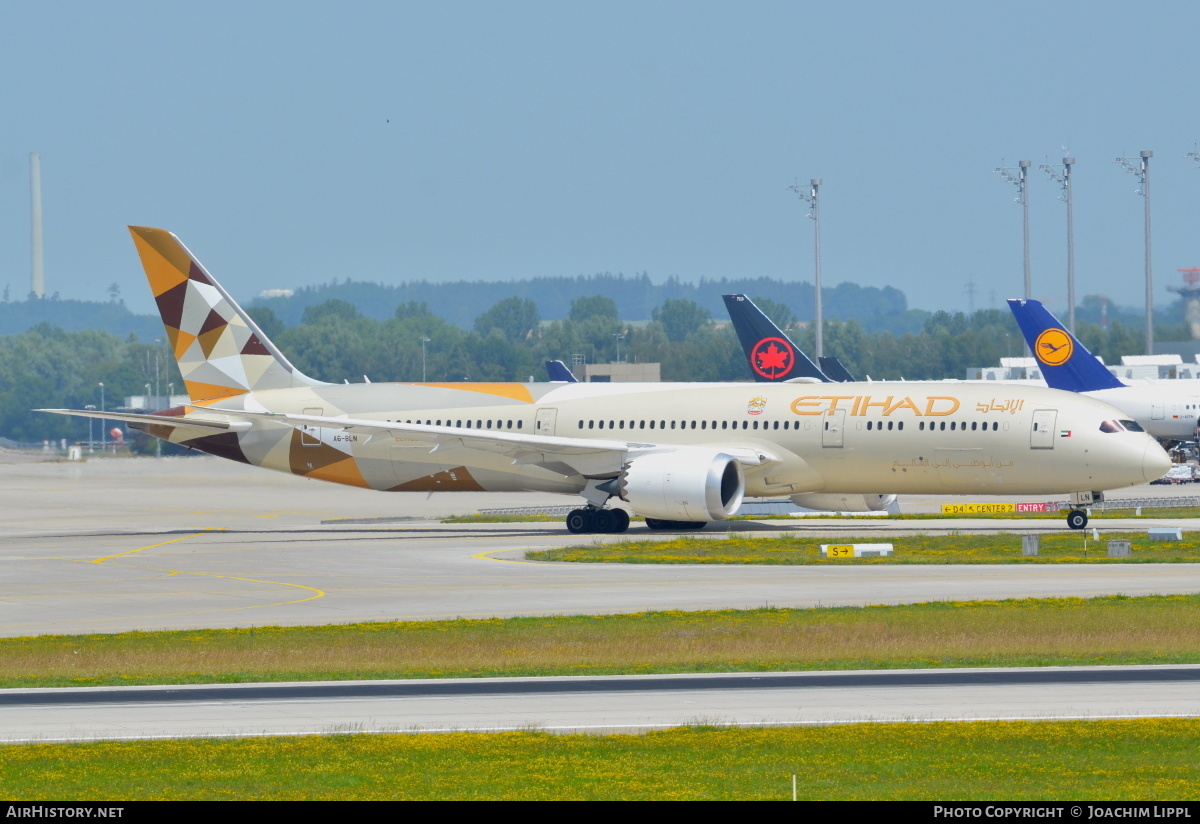 Aircraft Photo of A6-BLN | Boeing 787-9 Dreamliner | Etihad Airways | AirHistory.net #470037