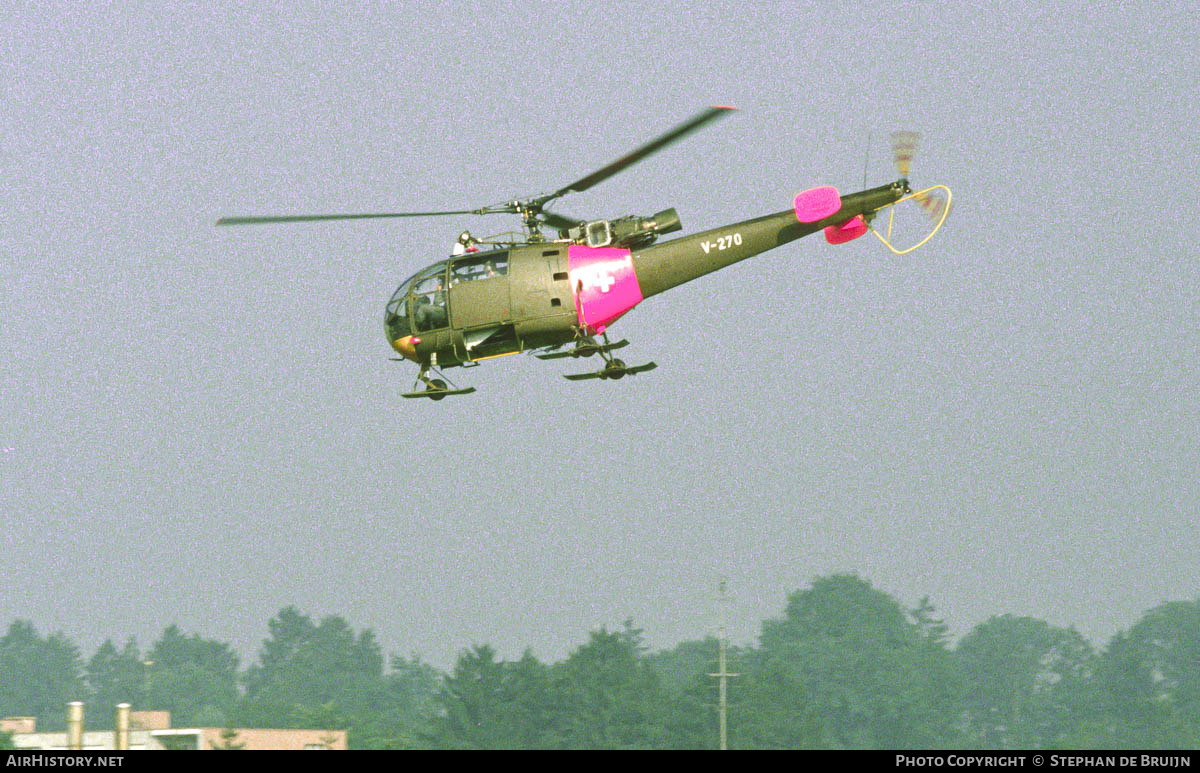 Aircraft Photo of V-270 | Sud SA-316B Alouette III | Switzerland - Air Force | AirHistory.net #470044