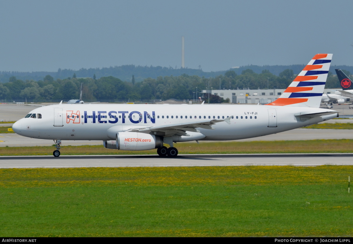 Aircraft Photo of LY-FJI | Airbus A320-232 | Heston Airlines | AirHistory.net #470049