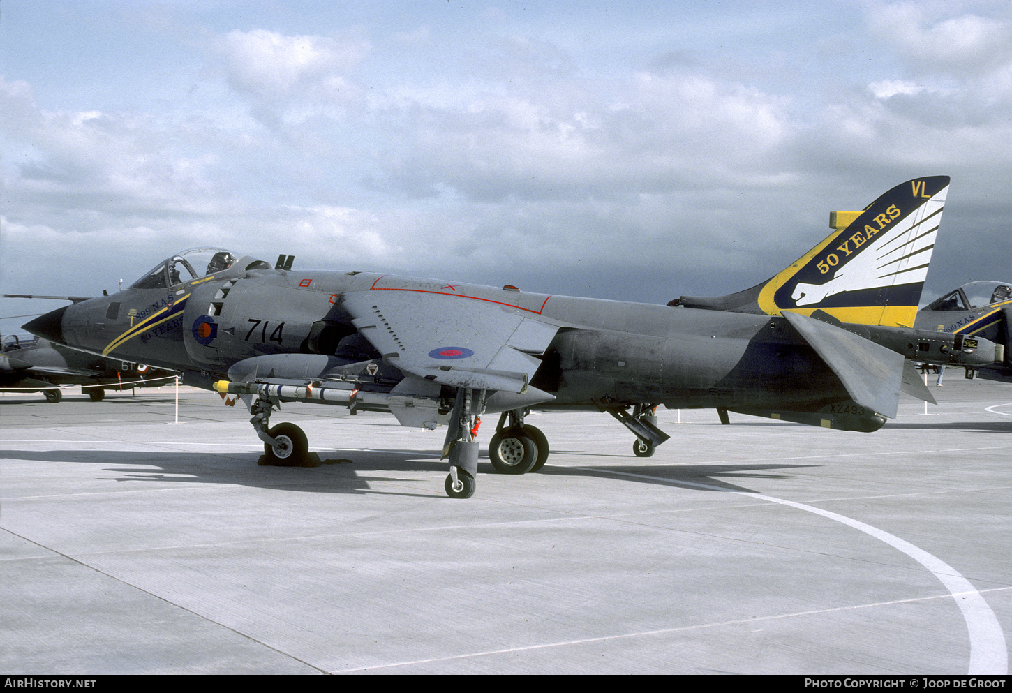 Aircraft Photo of XZ493 | British Aerospace Sea Harrier FRS1 | UK - Navy | AirHistory.net #470069