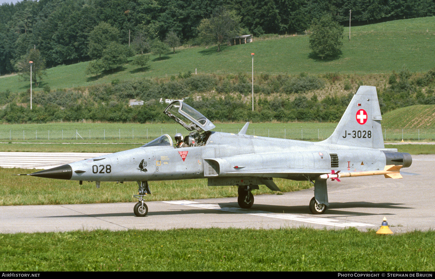 Aircraft Photo of J-3028 | Northrop F-5E Tiger II | Switzerland - Air Force | AirHistory.net #470078