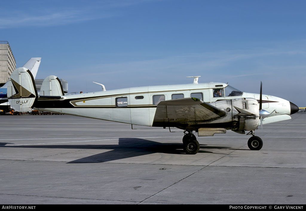 Aircraft Photo of CF-LLF | Beech D18S/Tri-Gear | AirHistory.net #470087