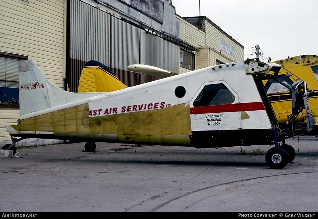 Aircraft Photo of CF-WCA | De Havilland Canada DHC-2 Beaver Mk1 | West Coast Air Services | AirHistory.net #470088