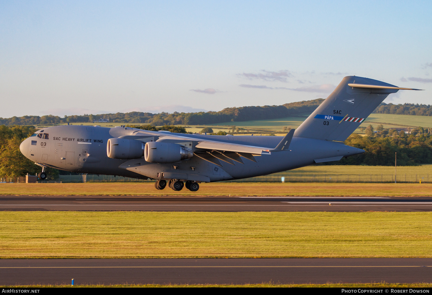 Aircraft Photo of 03 | Boeing C-17A Globemaster III | Hungary - Air Force | AirHistory.net #470096