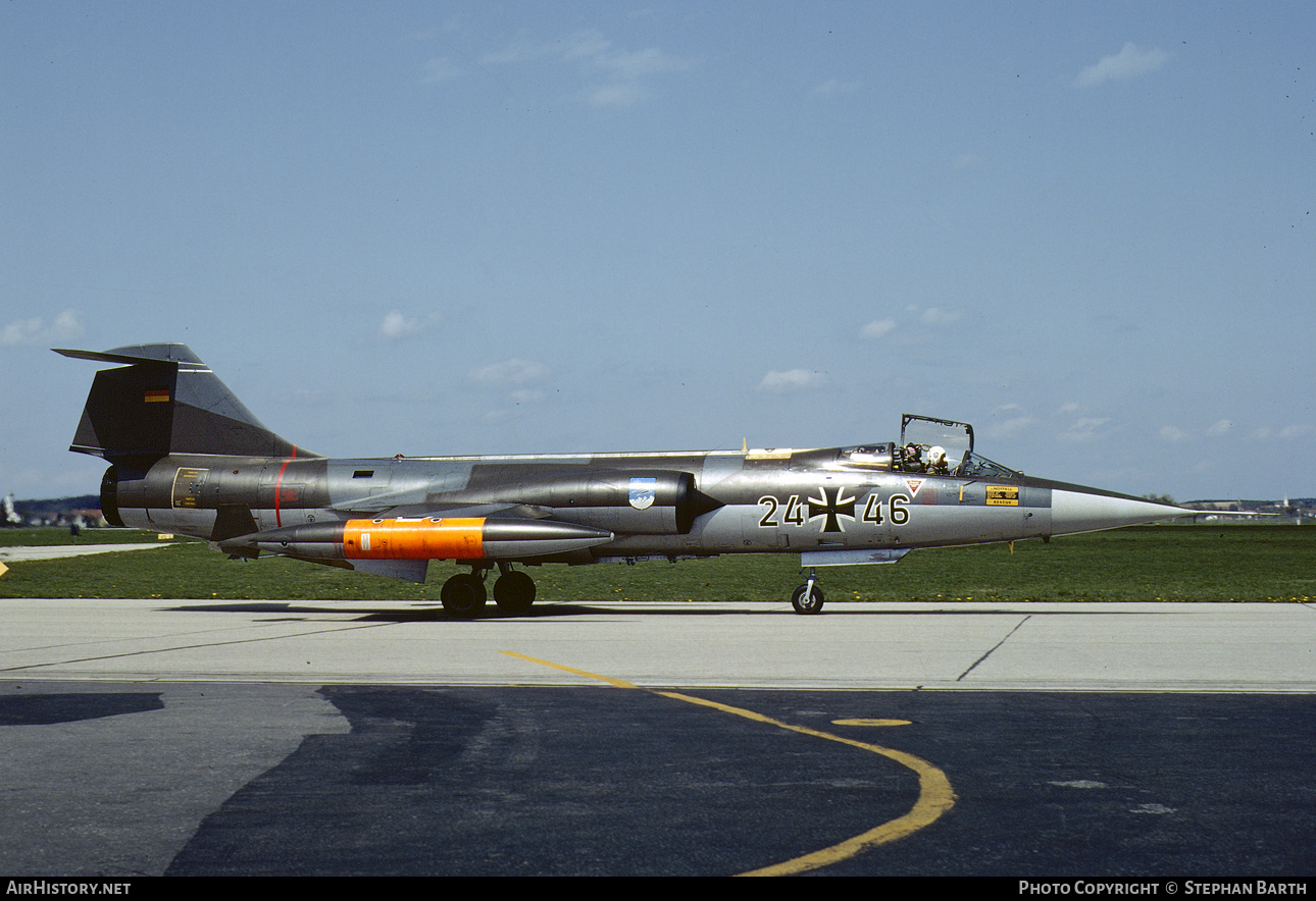 Aircraft Photo of 2446 | Lockheed F-104G Starfighter | Germany - Air Force | AirHistory.net #470119