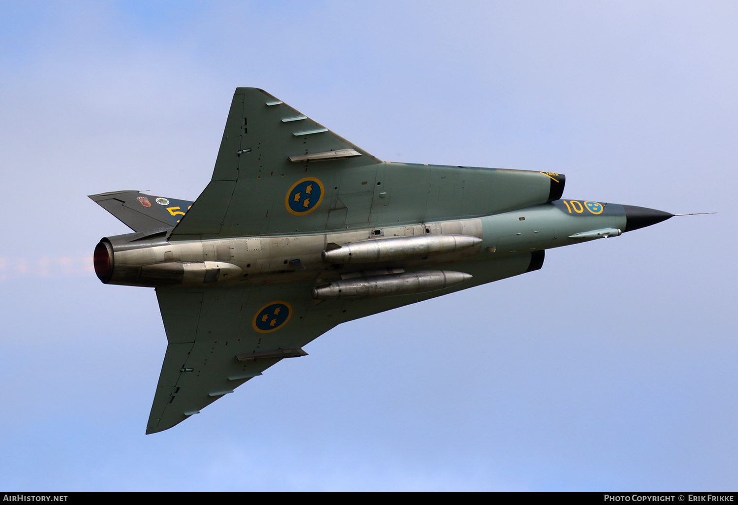 Aircraft Photo of SE-DXR / 35556 | Saab J35J Draken | Sweden - Air Force | AirHistory.net #470122