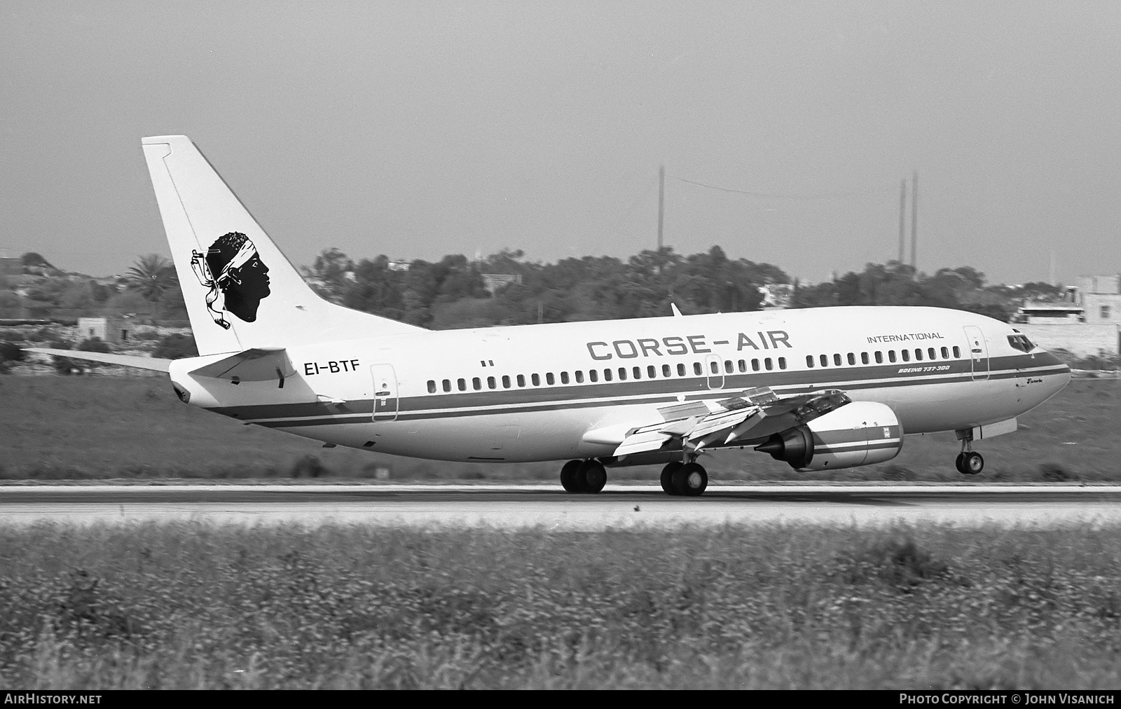 Aircraft Photo of EI-BTF | Boeing 737-3Y0 | Corse Air International | AirHistory.net #470140