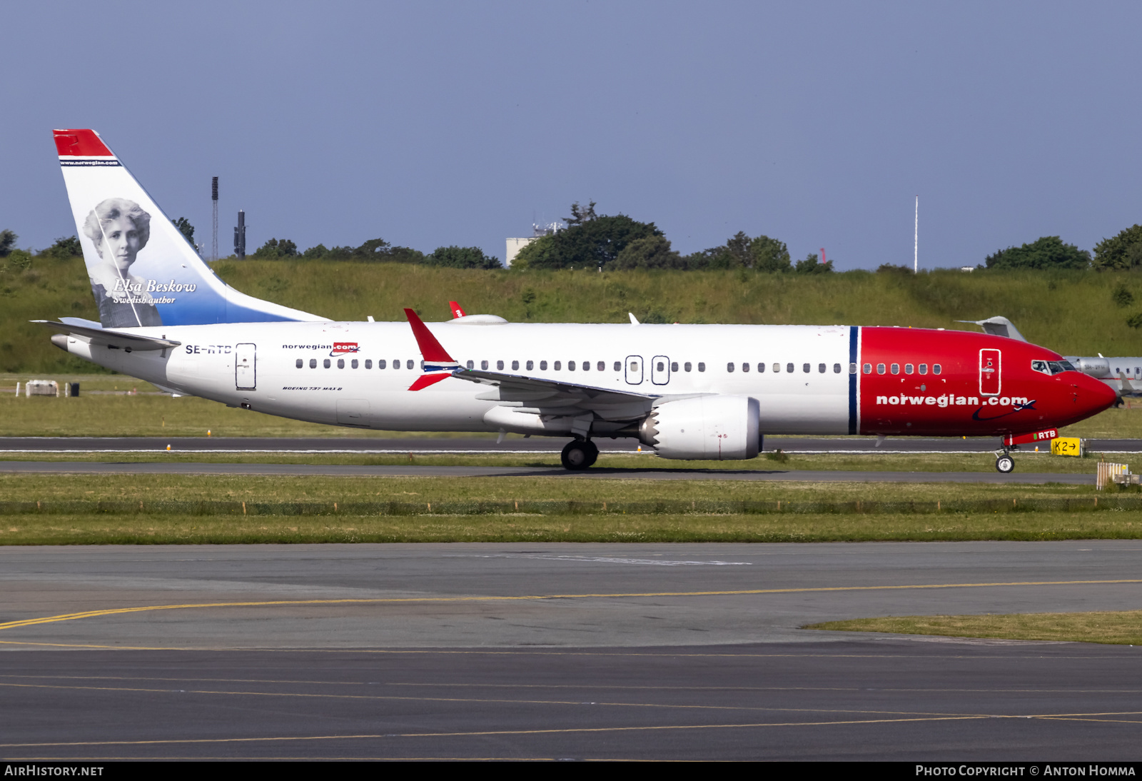 Aircraft Photo of SE-RTB | Boeing 737-8 Max 8 | Norwegian | AirHistory.net #470159