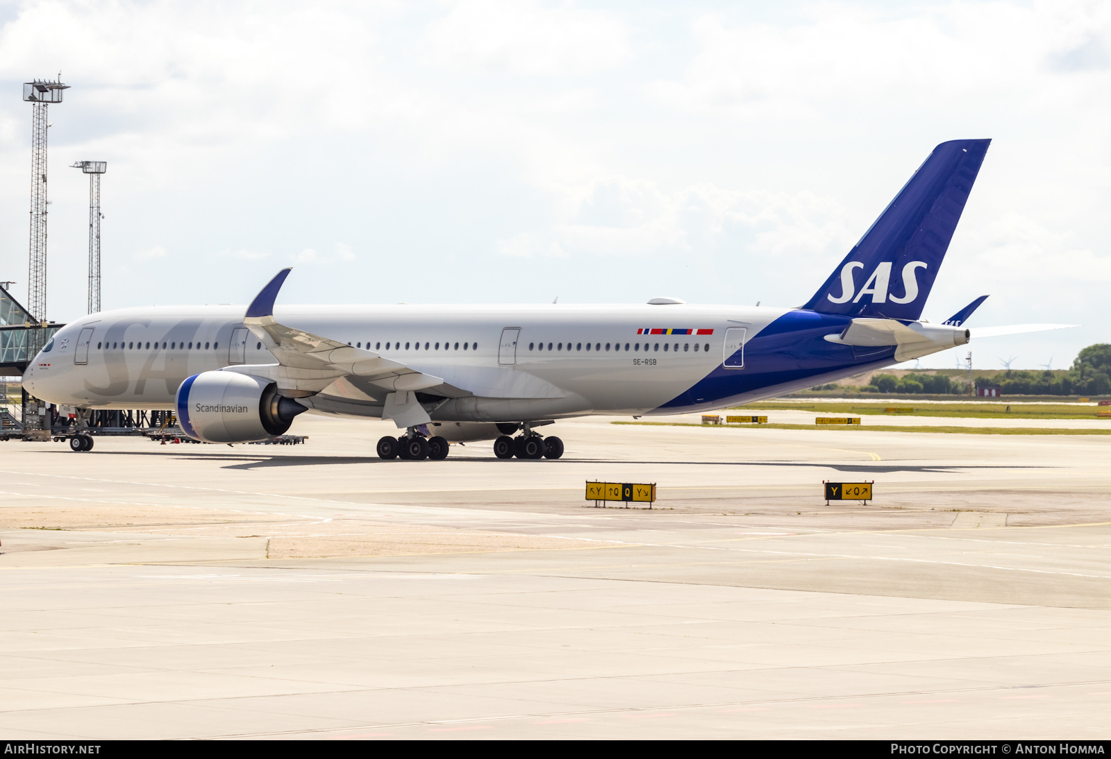 Aircraft Photo of SE-RSB | Airbus A350-941 | Scandinavian Airlines - SAS | AirHistory.net #470162