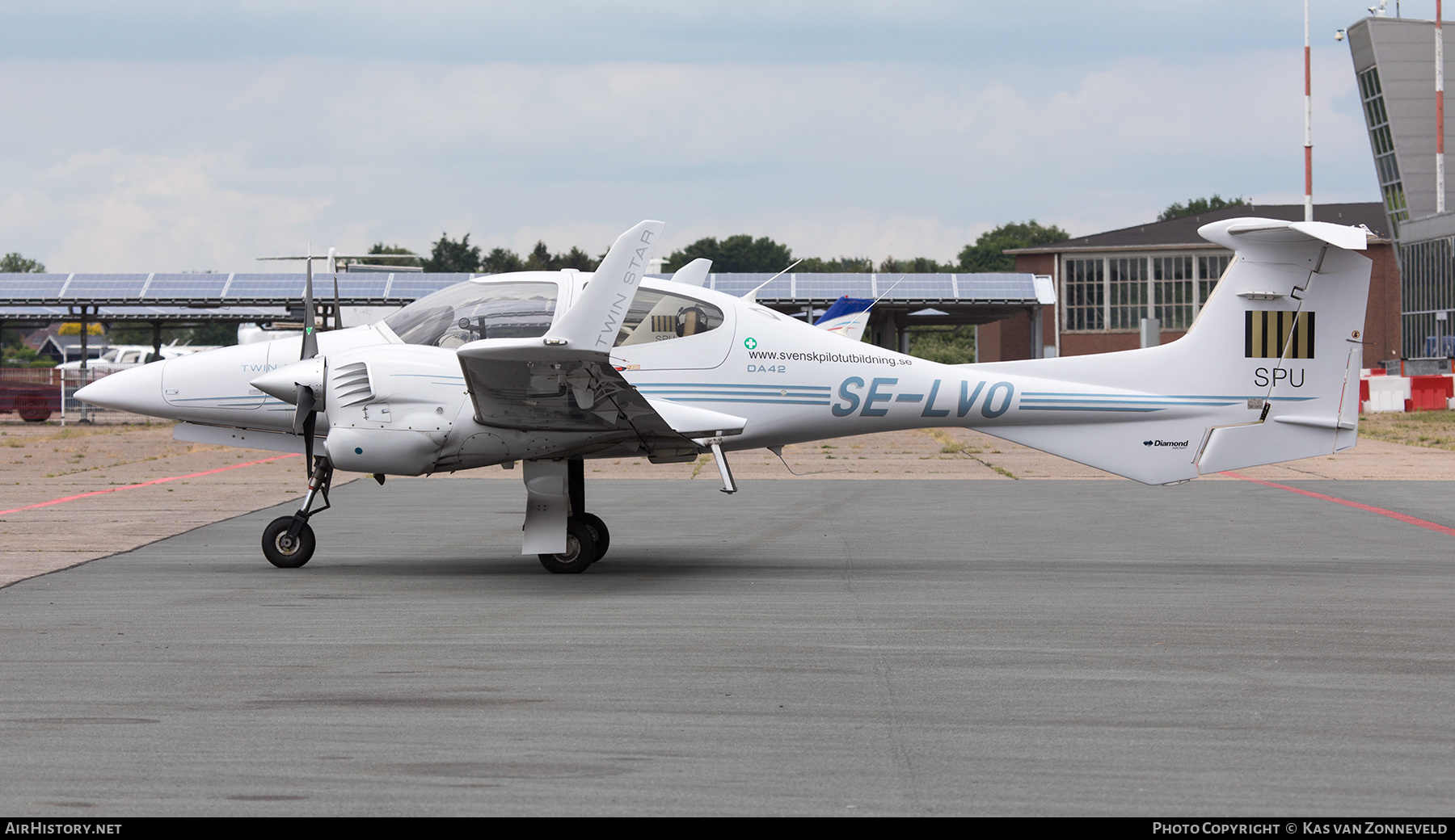 Aircraft Photo of SE-LVO | Diamond DA42 Twin Star | SPU Flight Academy | AirHistory.net #470175