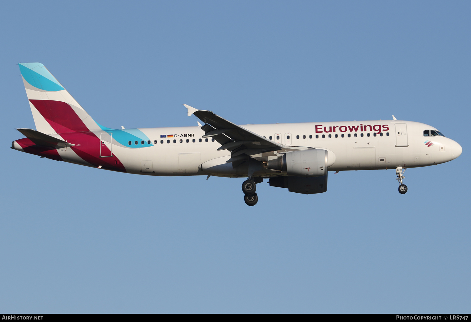 Aircraft Photo of D-ABNH | Airbus A320-214 | Eurowings | AirHistory.net #470178