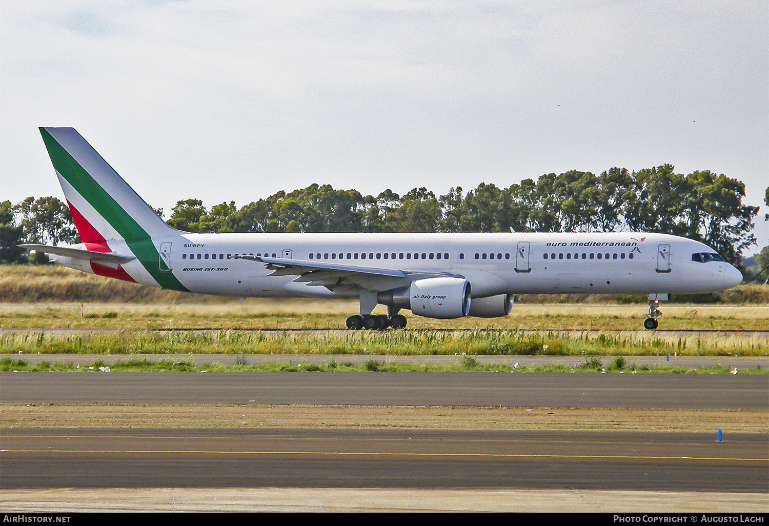 Aircraft Photo of SU-BPY | Boeing 757-2Q8 | Euro Mediterranean Airlines | AirHistory.net #470190