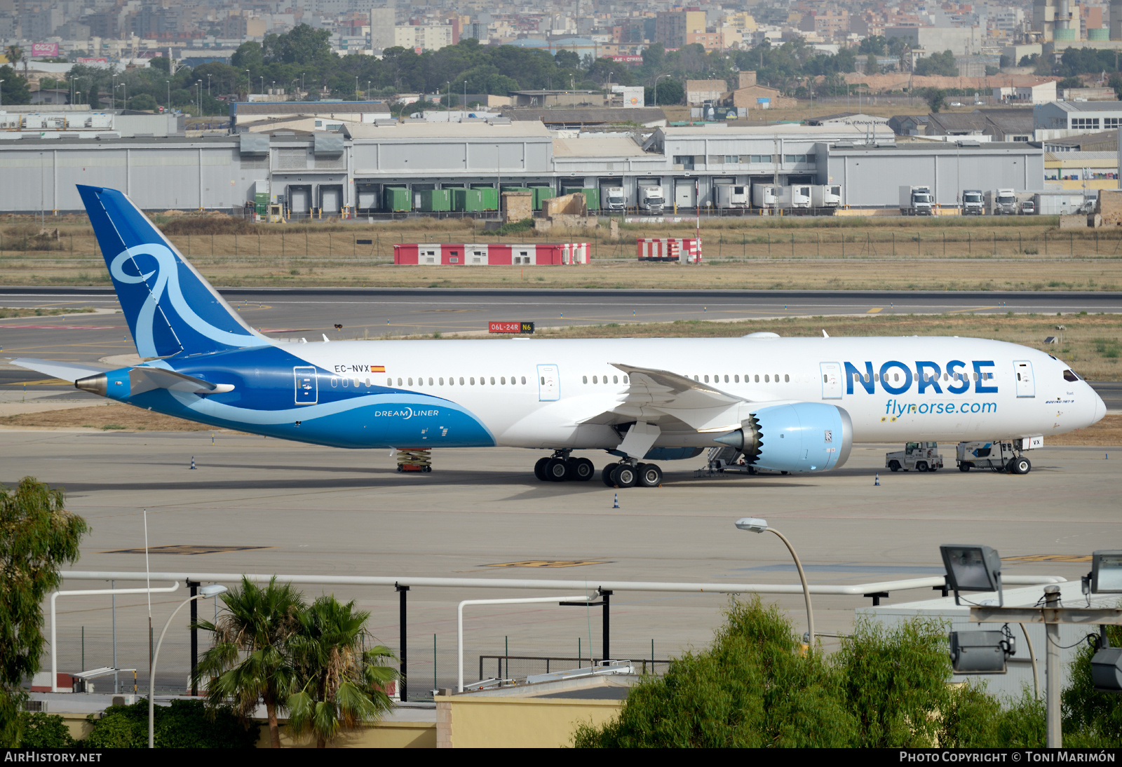 Aircraft Photo of EC-NVX | Boeing 787-9 Dreamliner | Norse Atlantic Airways | AirHistory.net #470192