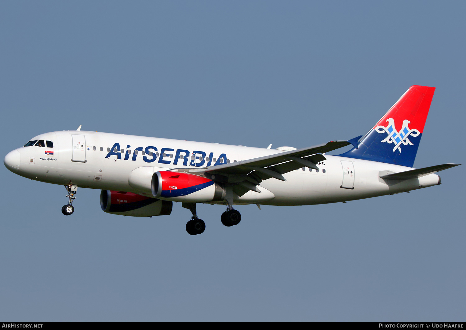 Aircraft Photo of YU-APC | Airbus A319-131 | Air Serbia | AirHistory.net #470195