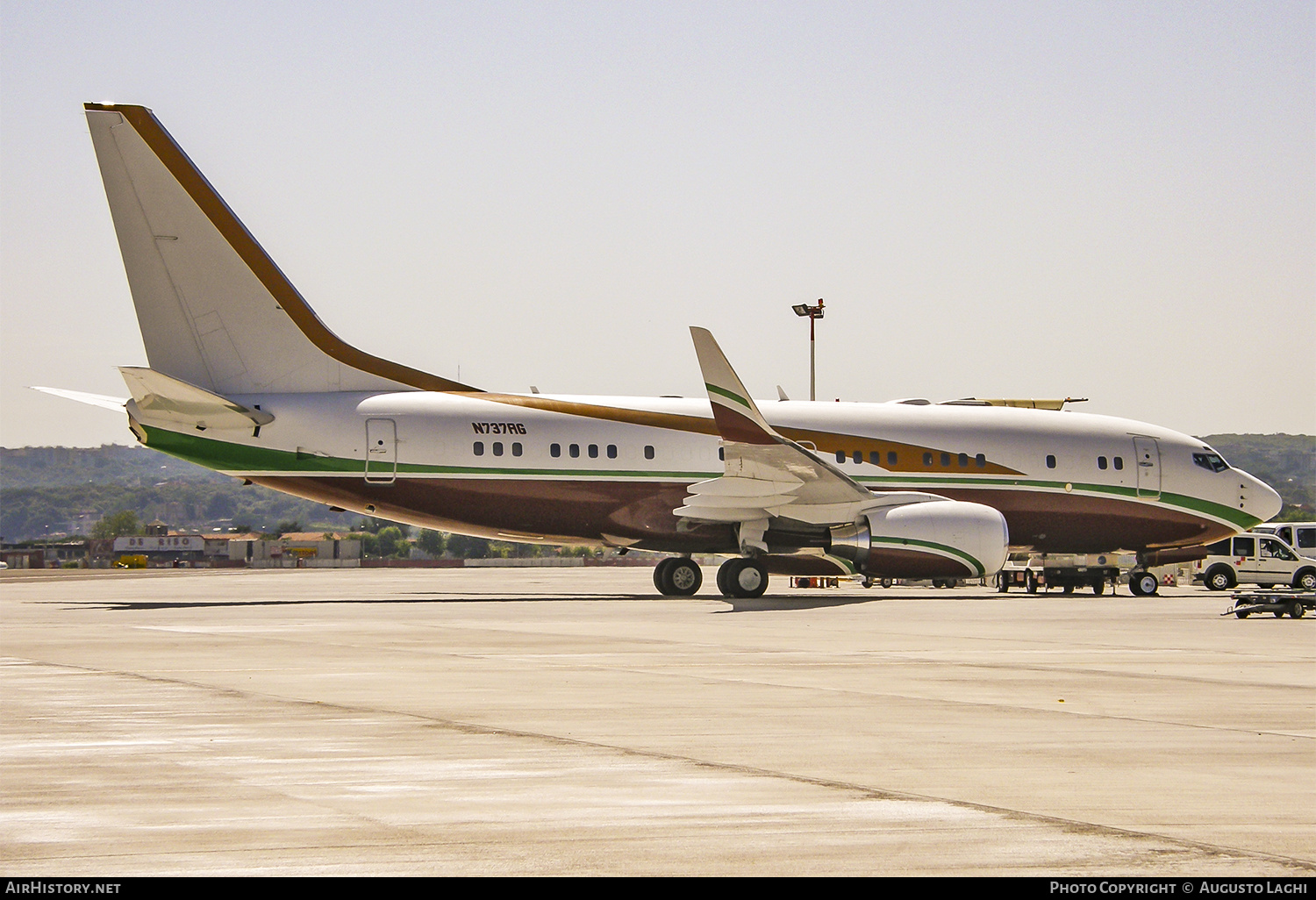 Aircraft Photo of N737AG | Boeing 737-7BF BBJ | AirHistory.net #470199