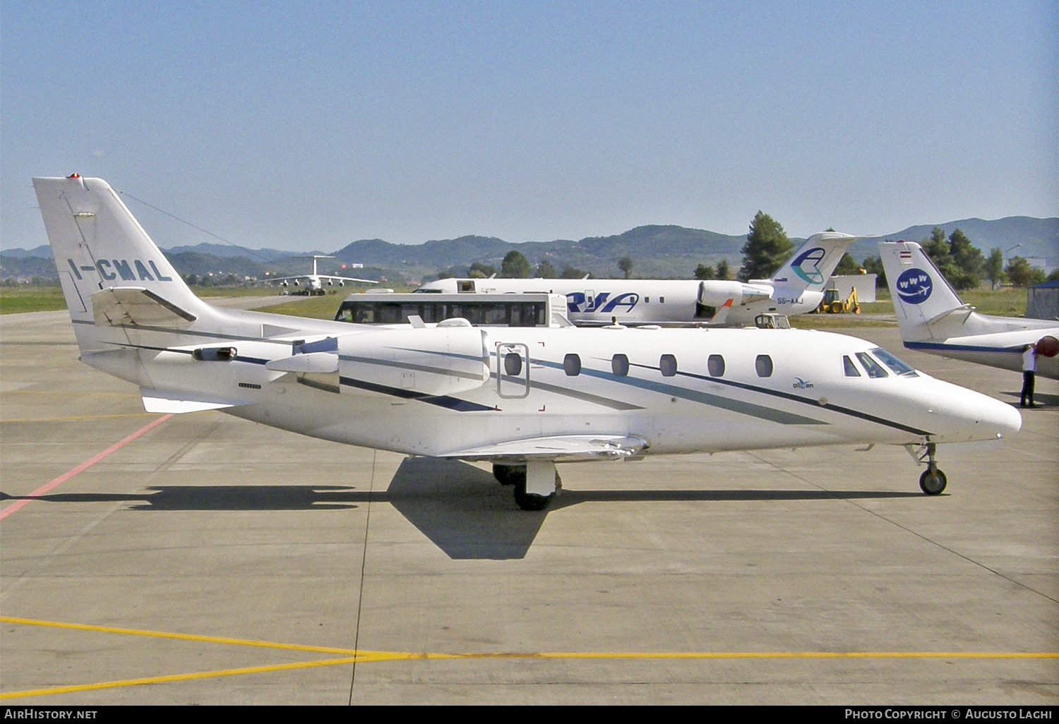 Aircraft Photo of I-CMAL | Cessna 560XL Citation Excel | Aliven | AirHistory.net #470222